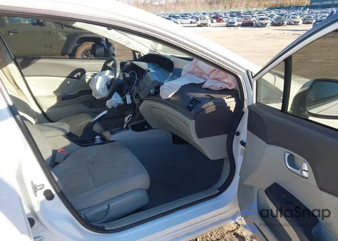 2012 Honda Civic Ex z USA, uszkodzony, nr VIN 19XFB2F86CE311019